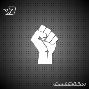 Raised Fist Sticker
